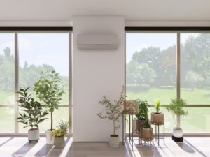 Ductless AC In Sunroom