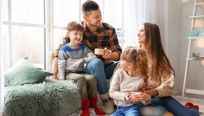 Warm family home 