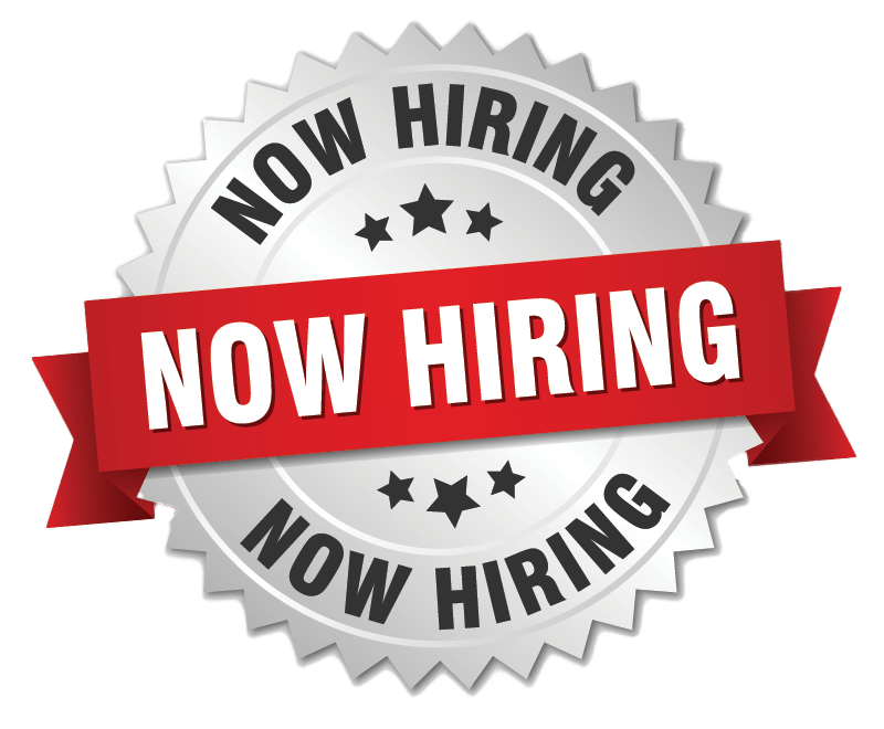 Now hiring